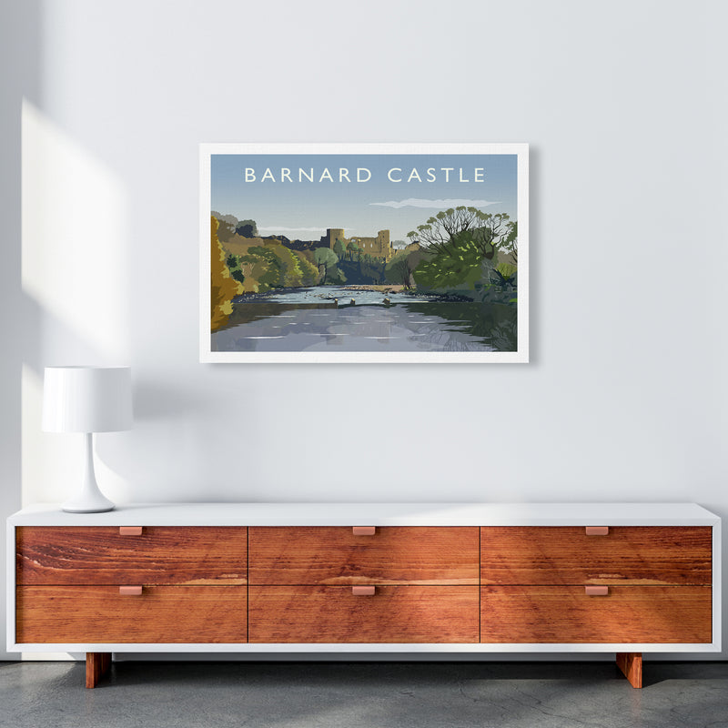 Barnard Castle 2 Art Print by Richard O'Neill A1 Canvas