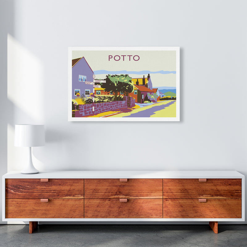 Potto Travel Art Print by Richard O'Neill A1 Canvas