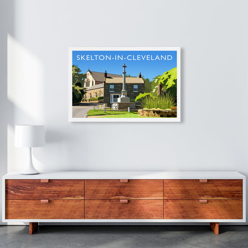 Skelton-in-Cleveland Travel Art Print by Richard O'Neill A1 Canvas