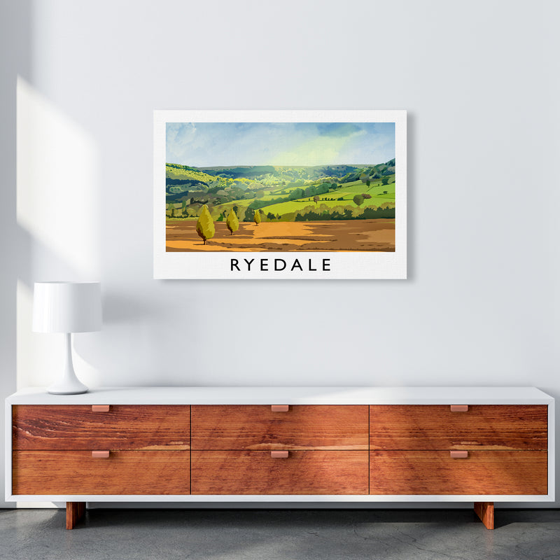 Ryedale Travel Art Print by Richard O'Neill A1 Canvas