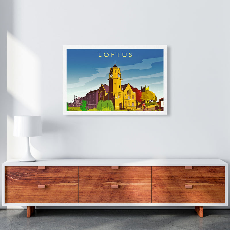 Loftus 2 Travel Art Print by Richard O'Neill A1 Canvas