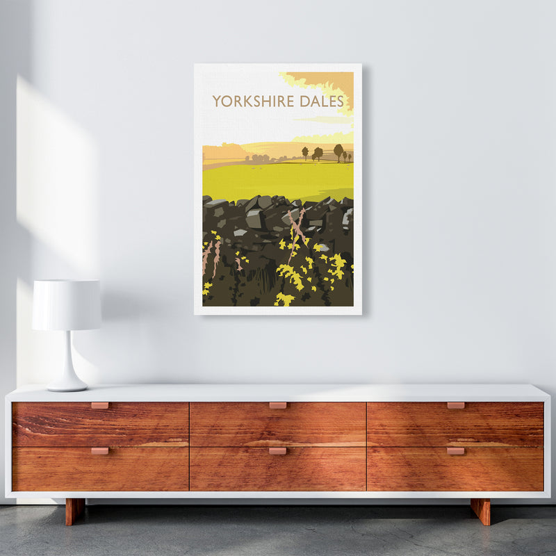 Yorkshire Dales Portrait Travel Art Print by Richard O'Neill A1 Canvas