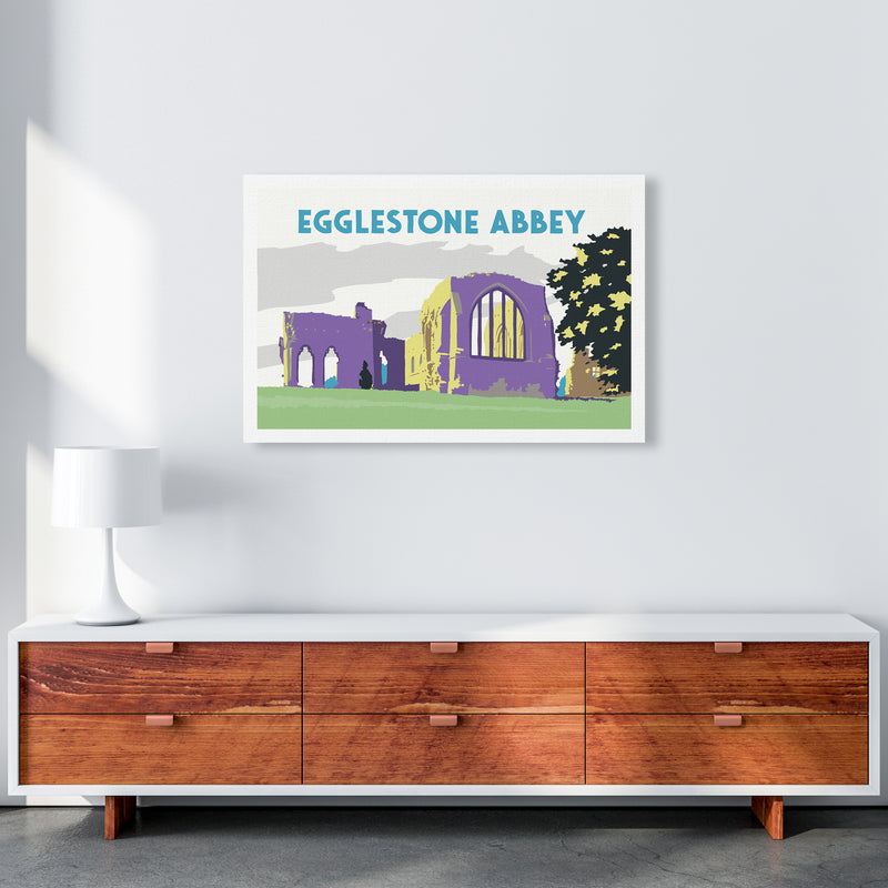 Egglestone Abbey Travel Art Print by Richard O'Neill A1 Canvas