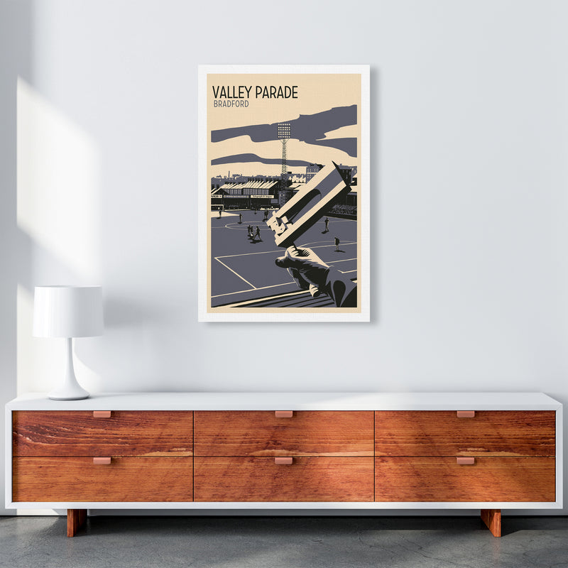 Valley Parade Travel Art Print by Richard O'Neill A1 Canvas