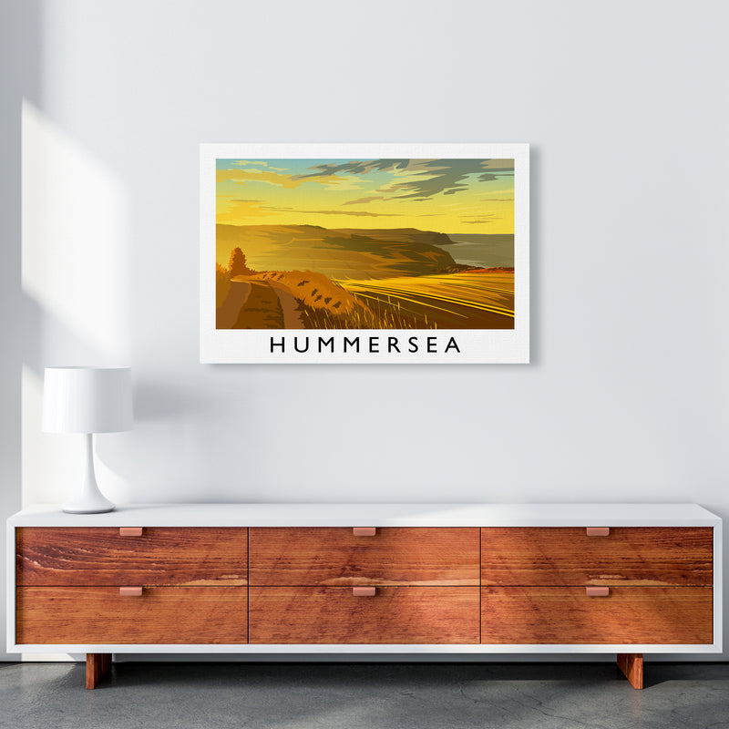 Hummersea Travel Art Print by Richard O'Neill A1 Canvas