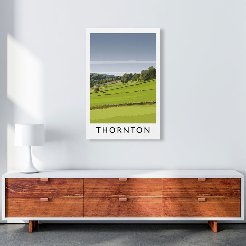 Thornton portrait Travel Art Print by Richard O'Neill A1 Canvas