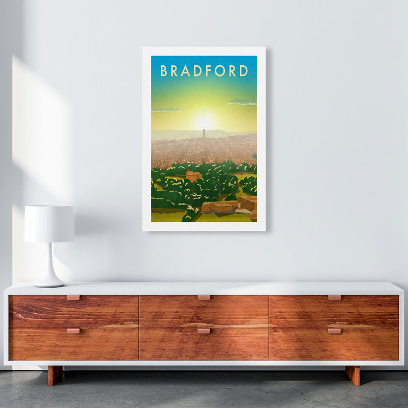 Bradford 2 portrait Travel Art Print by Richard O'Neill A1 Canvas