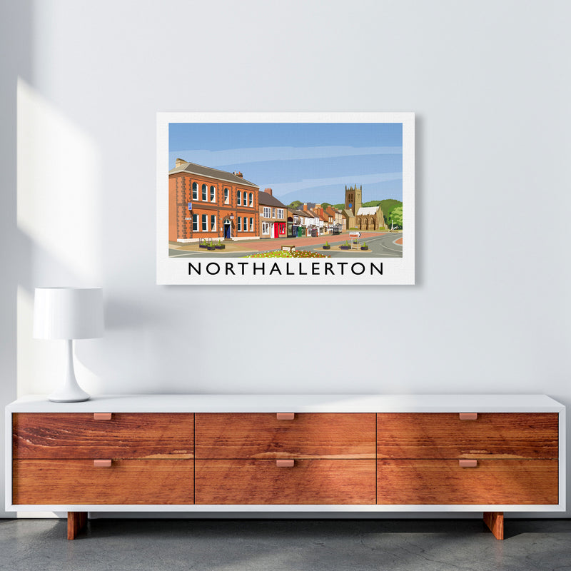 Northallerton 5 Travel Art Print by Richard O'Neill A1 Canvas