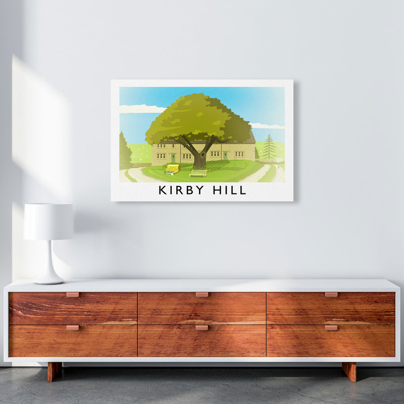 Kirby Hill Travel Art Print by Richard O'Neill A1 Canvas
