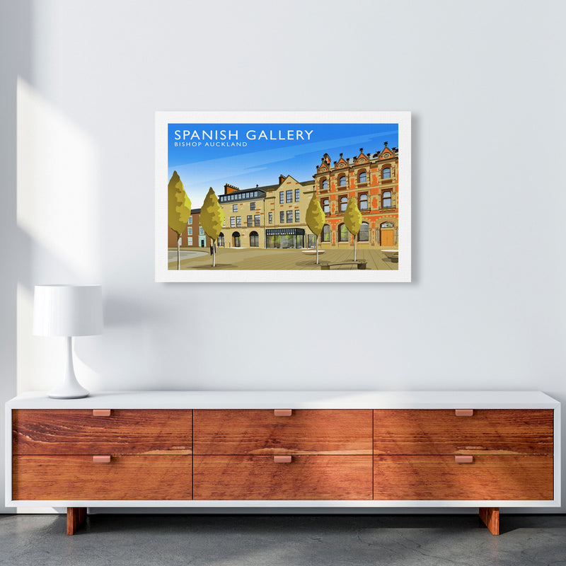 Spanish Gallery Travel Art Print by Richard O'Neill A1 Canvas