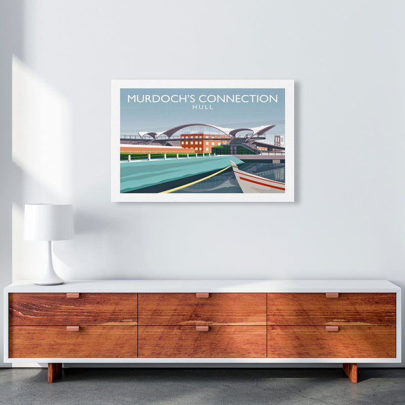 Murdoch's Connection Travel Art Print by Richard O'Neill A1 Canvas