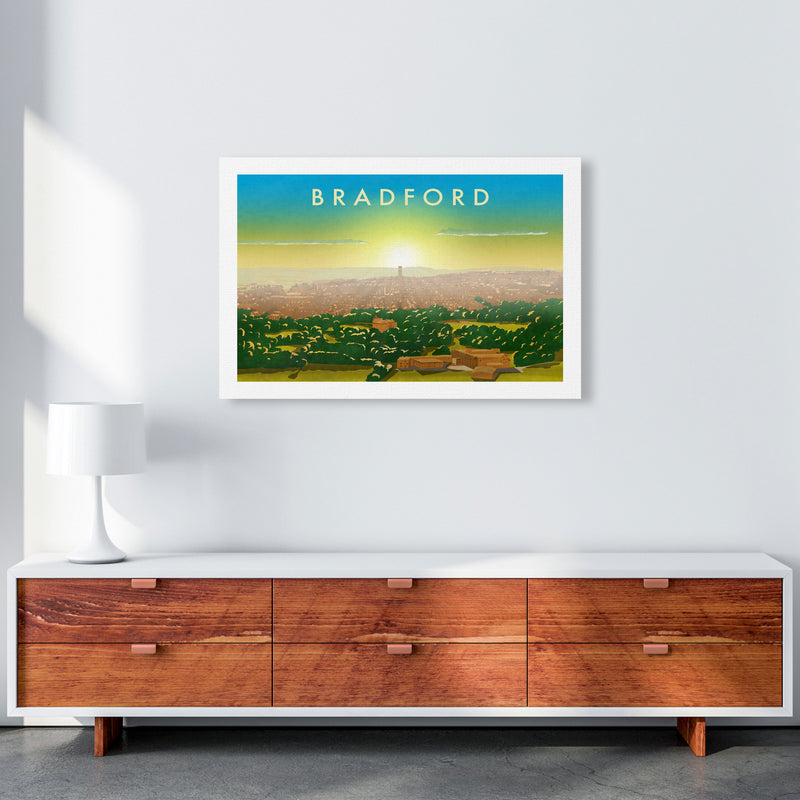 Bradford 2 Travel Art Print by Richard O'Neill A1 Canvas