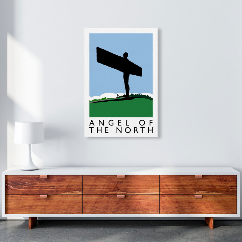 Angel of The North Art Print by Richard O'Neill A1 Canvas