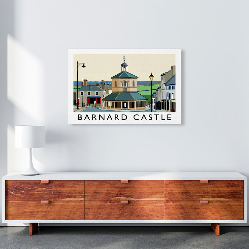 Barnard Castle Framed Digital Art Print by Richard O'Neill A1 Canvas
