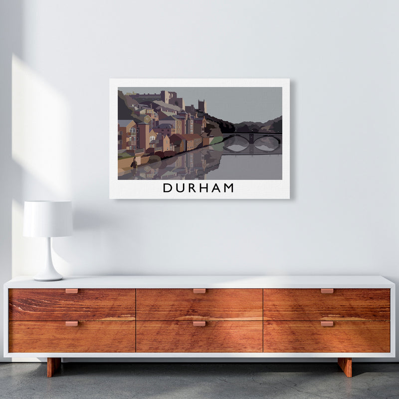 Durham Framed Digital Art Print by Richard O'Neill A1 Canvas