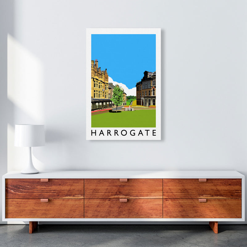 Harrogate Framed Digital Art Print by Richard O'Neill A1 Canvas
