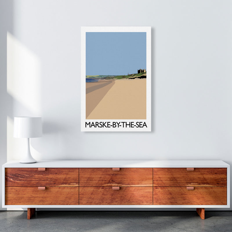 Marske-By-the-Sea Art Print by Richard O'Neill A1 Canvas
