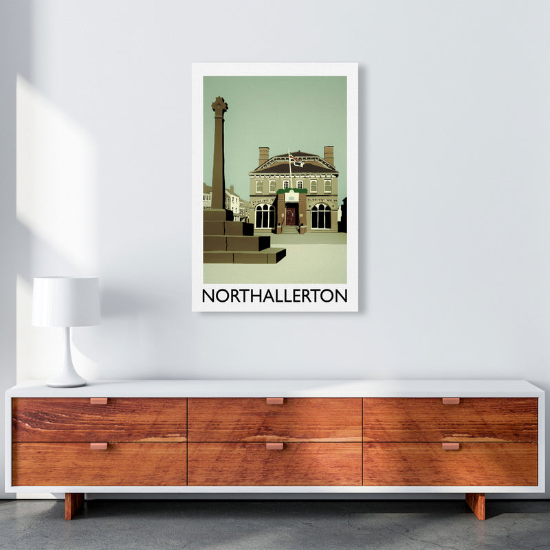 Northallerton Art Print by Richard O'Neill A1 Canvas