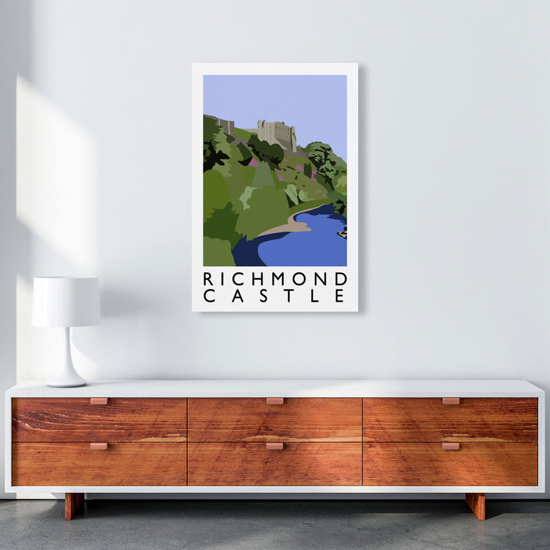 Richmond Castle Art Print by Richard O'Neill A1 Canvas