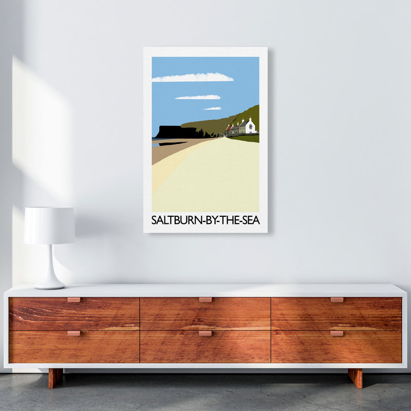 Saltburn-By-The-Sea Art Print by Richard O'Neill A1 Canvas