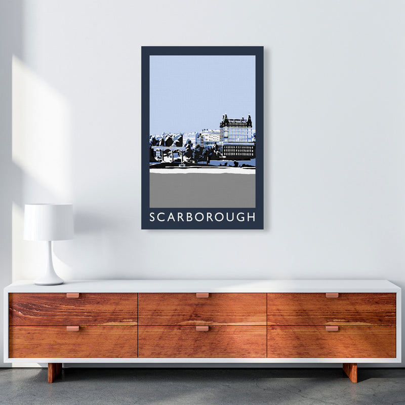 Scarborough by Richard O'Neill Yorkshire Art Print, Vintage Travel Poster A1 Canvas