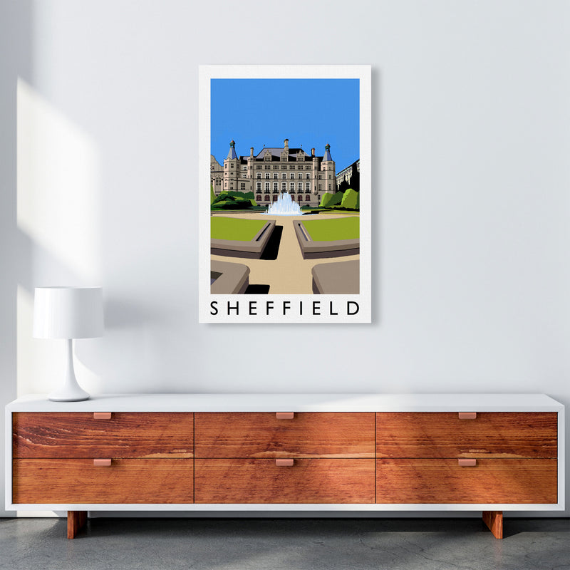 Sheffield Art Print by Richard O'Neill A1 Canvas