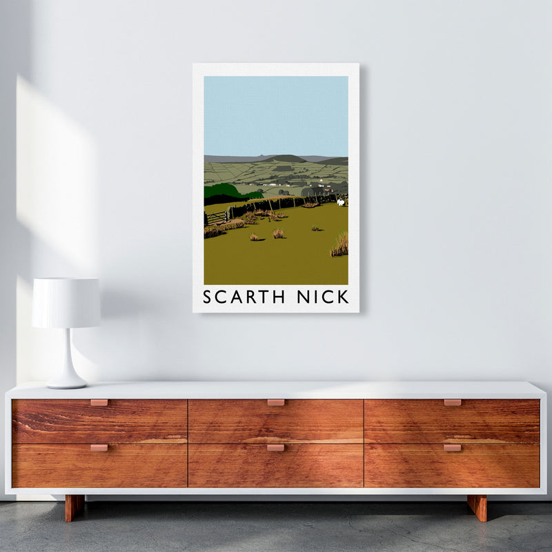 Scarth Nick Art Print by Richard O'Neill A1 Canvas