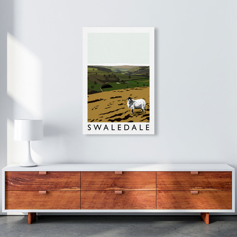 Swaledale Art Print by Richard O'Neill A1 Canvas