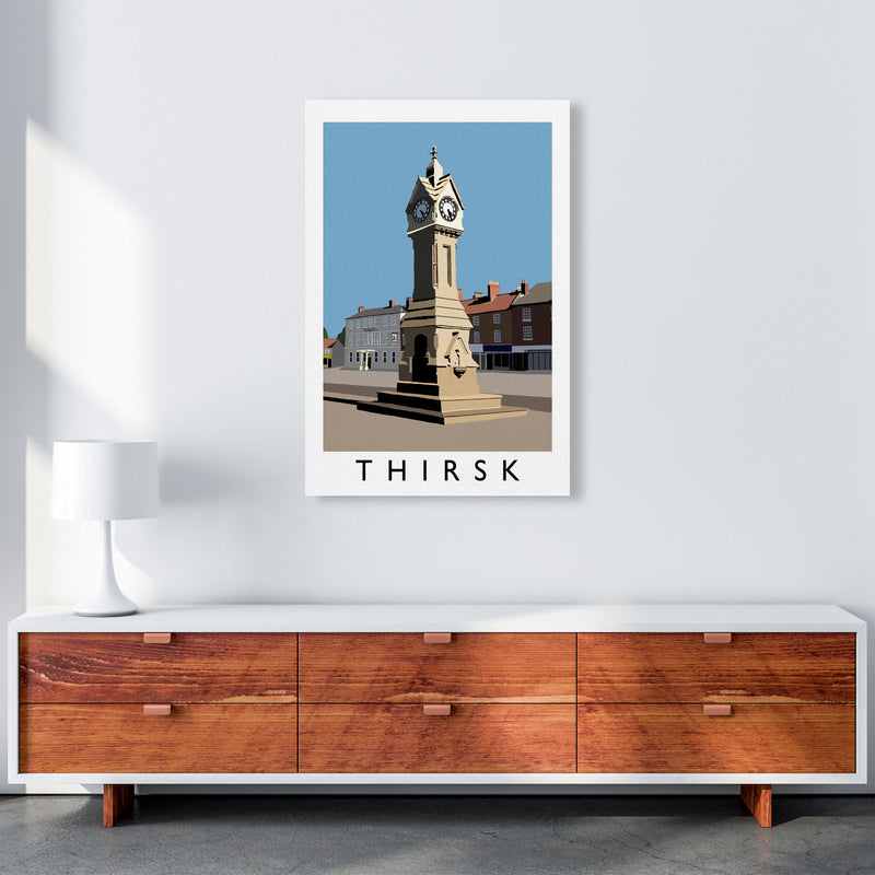 Thirsk by Richard O'Neill Yorkshire Art Print, Vintage Travel Poster A1 Canvas