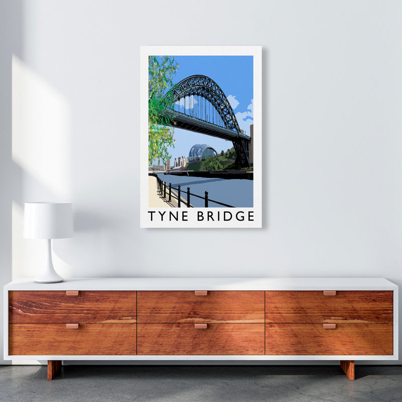 Tyne Bridge Art Print by Richard O'Neill A1 Canvas