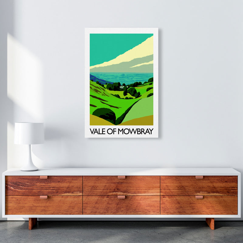 Vale Of Mowbray by Richard O'Neill Yorkshire Art Print, Vintage Travel Poster A1 Canvas