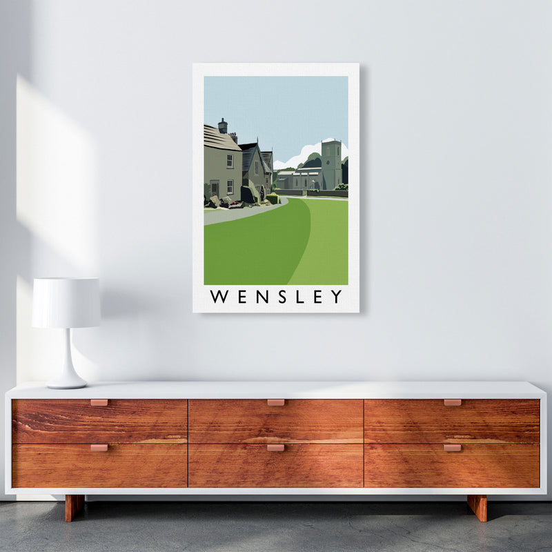Wensley Art Print by Richard O'Neill A1 Canvas