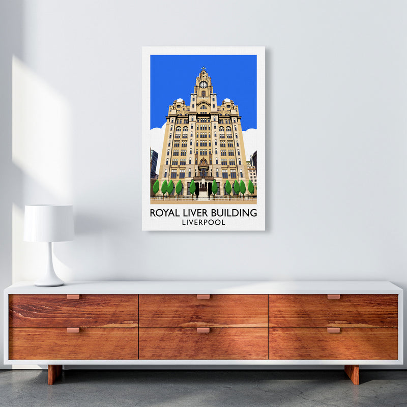 Royal Liver Building by Richard O'Neill A1 Canvas