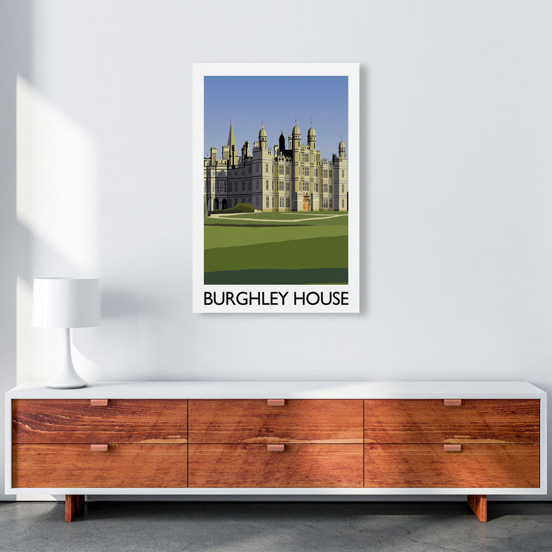 Burghley House by Richard O'Neill A1 Canvas