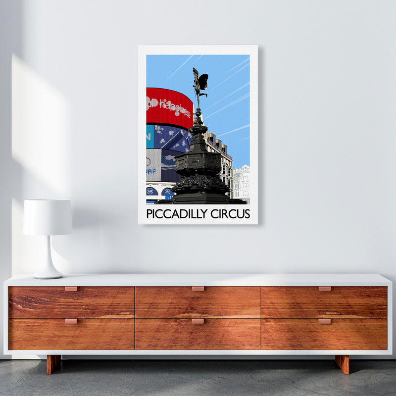 Piccadilly Circus London Art Print by Richard O'Neill A1 Canvas