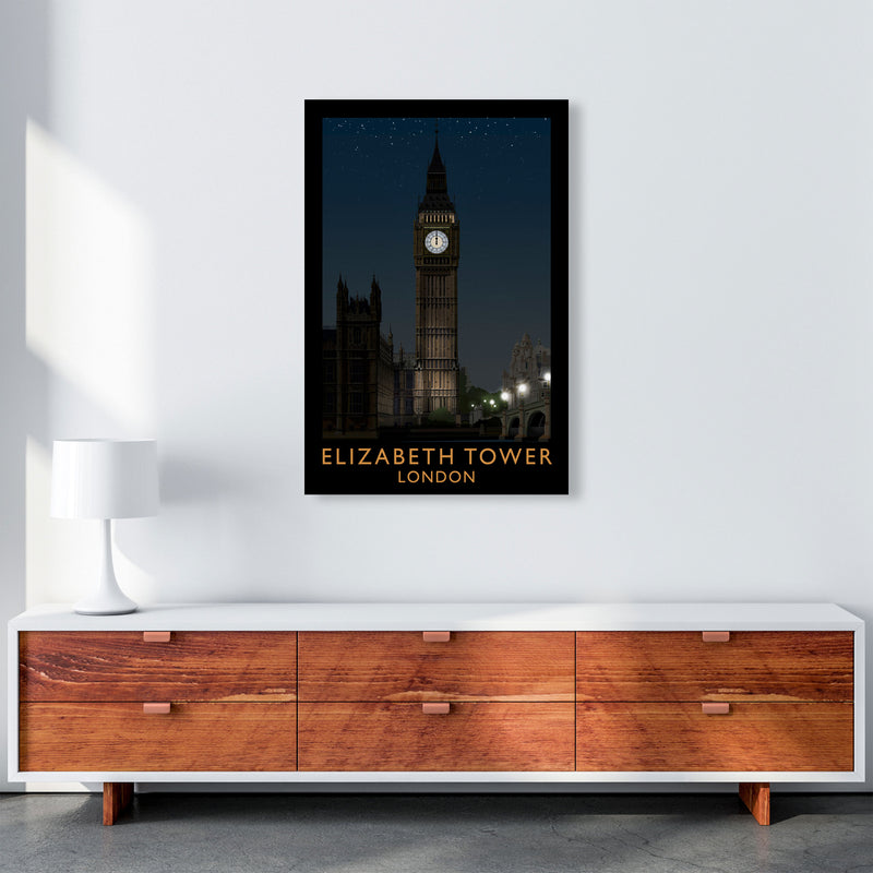 Elizabeth Tower by Richard O'Neill A1 Canvas