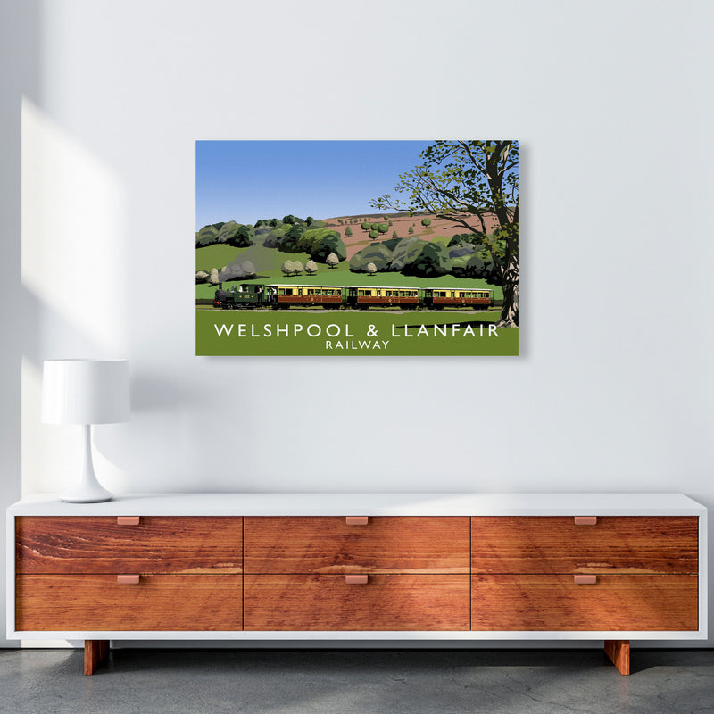 Welshpool & Llanfair by Richard O'Neill A1 Canvas