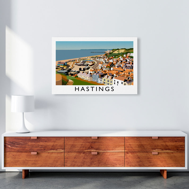 Hastings Framed Digital Art Print by Richard O'Neill A1 Canvas