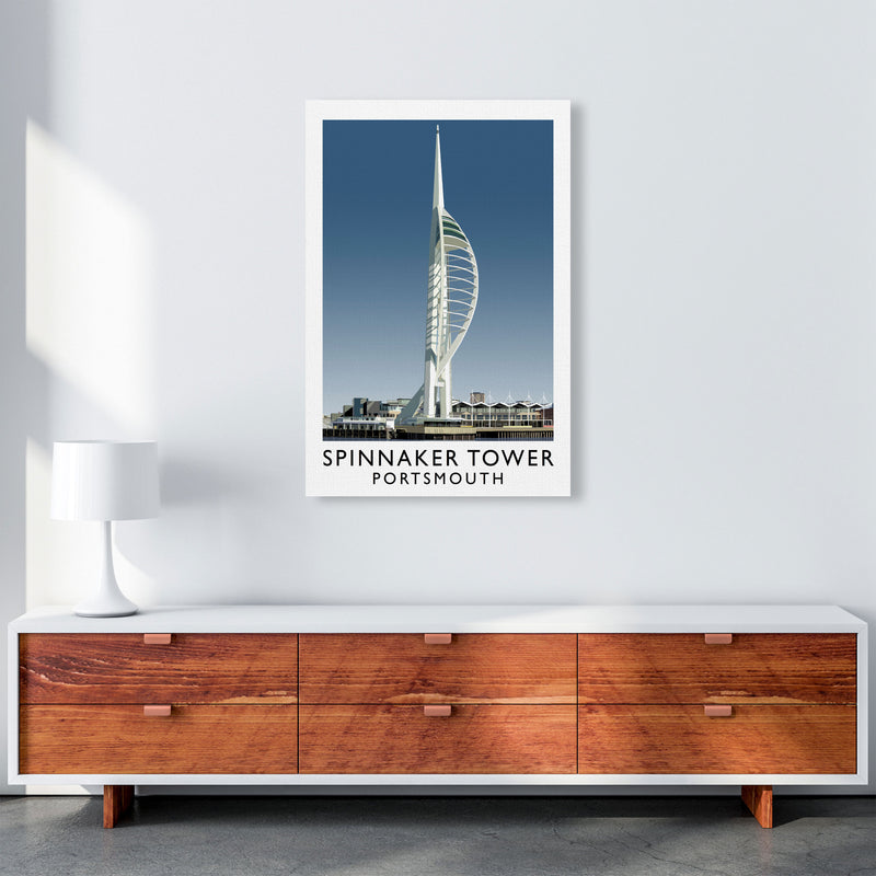 Spinnaker Tower by Richard O'Neill A1 Canvas