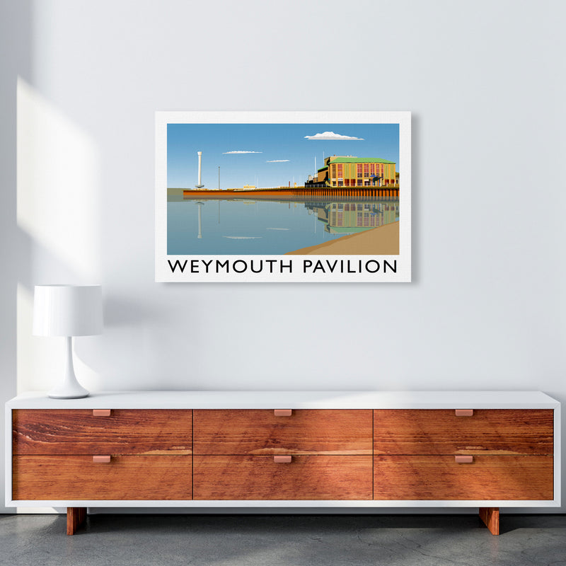 Weymouth Pavillion by Richard O'Neill A1 Canvas