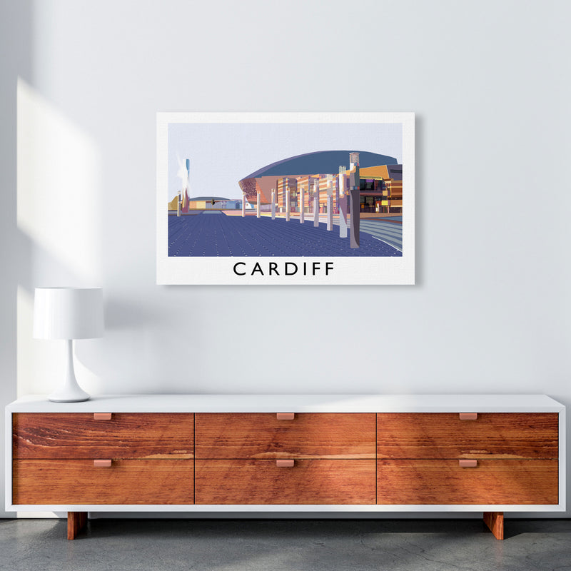 Cardiff by Richard O'Neill A1 Canvas