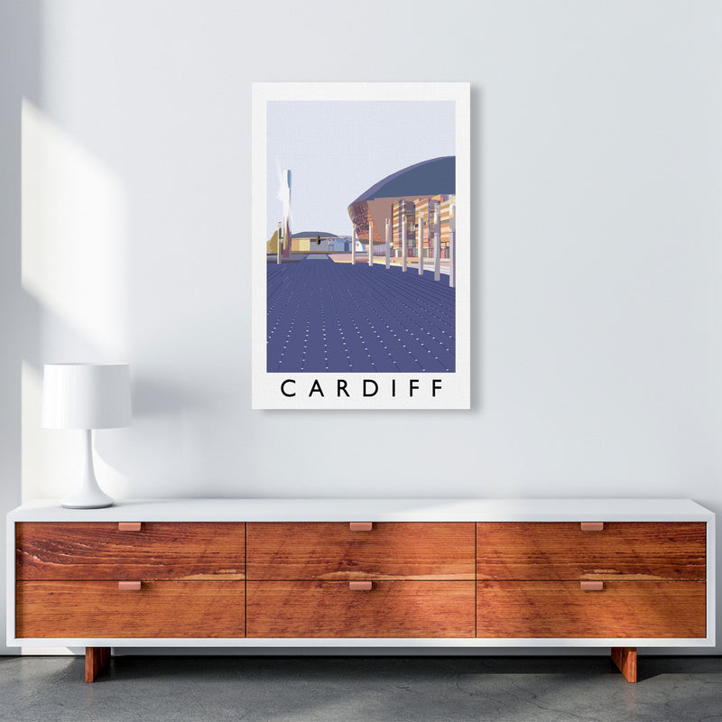 Cardiff by Richard O'Neill A1 Canvas