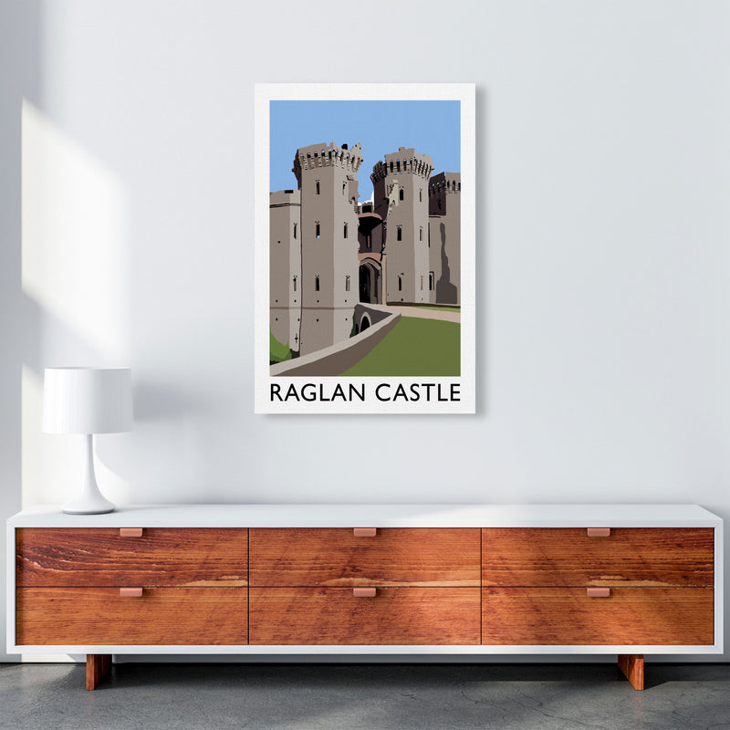 Raglan Castle by Richard O'Neill A1 Canvas