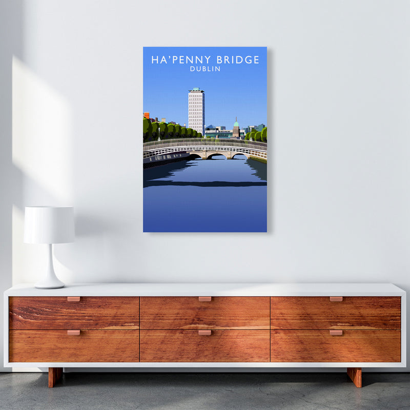 Ha'Penny Bridge by Richard O'Neill A1 Canvas