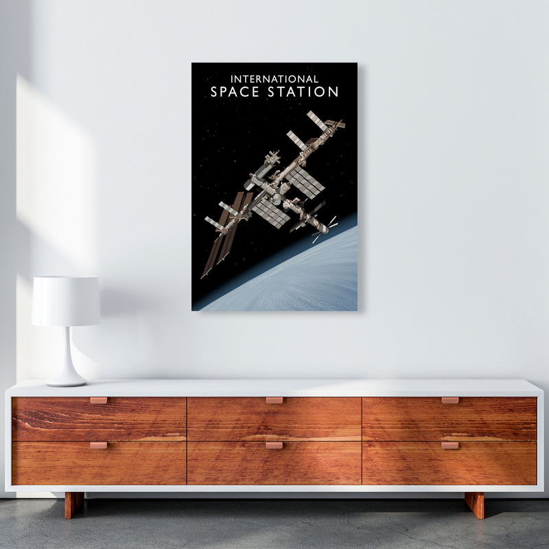 International Space Station by Richard O'Neill A1 Canvas