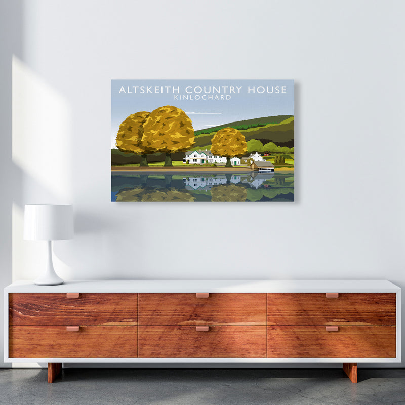 Altskeith Country House (Landscape) by Richard O'Neill A1 Canvas