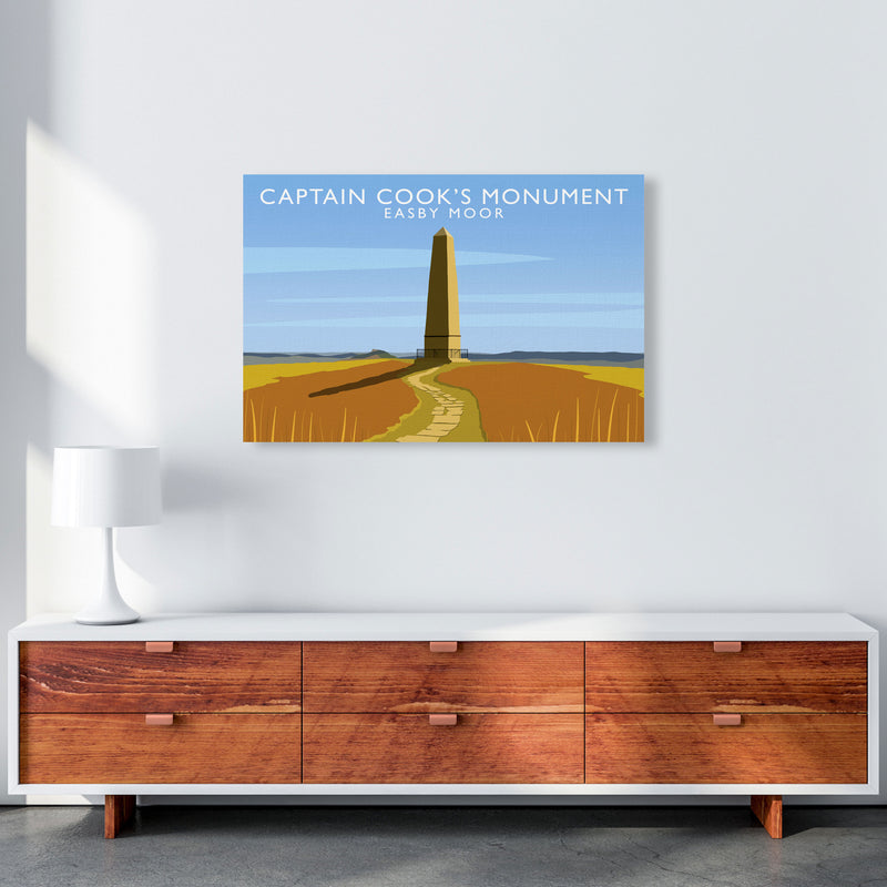 Captain Cooks Monument (Landscape) by Richard O'Neill A1 Canvas