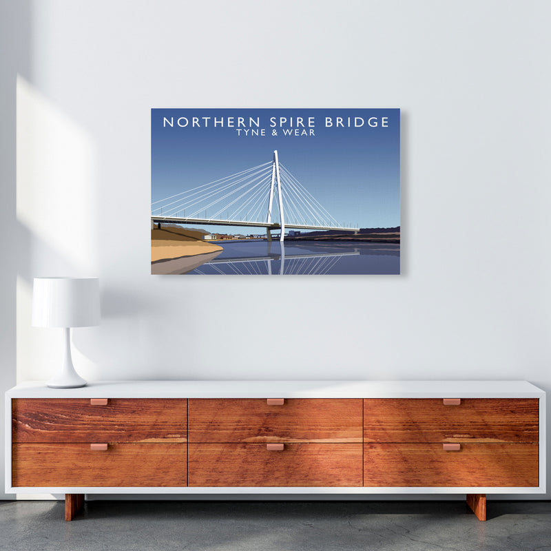 Northen Spire Bridge (Landscape) by Richard O'Neill A1 Canvas