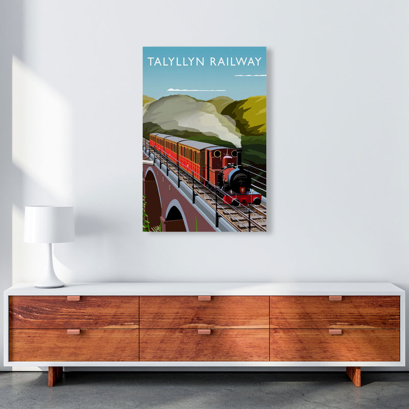 Talyllyn Railway (Portrait) by Richard O'Neill A1 Canvas