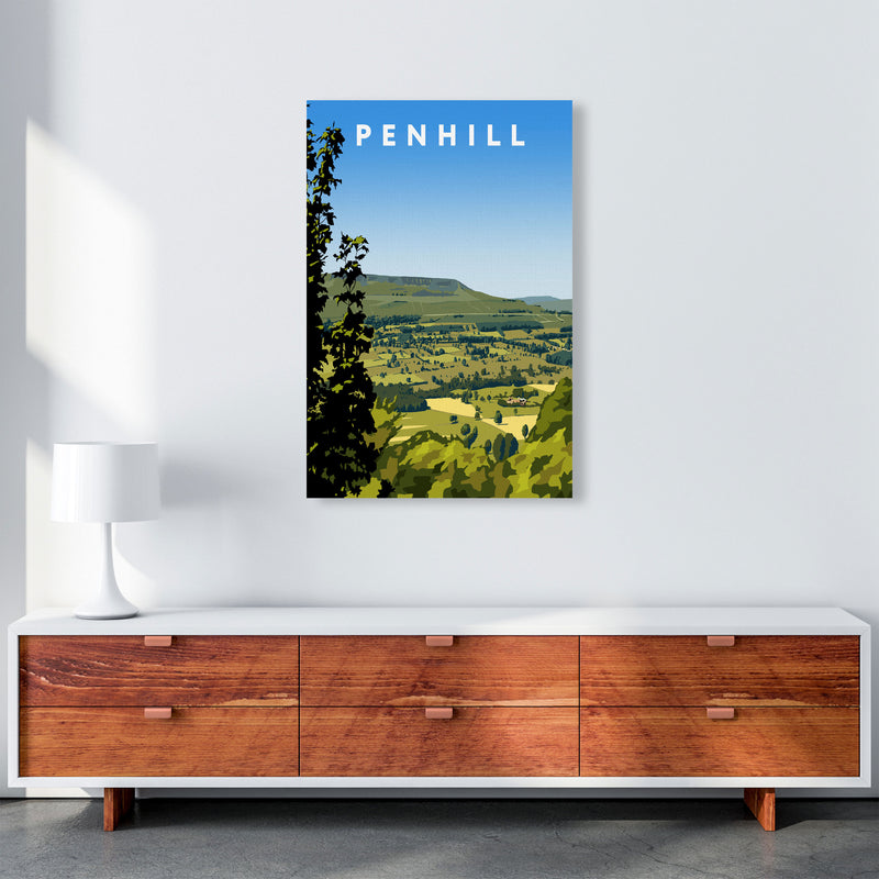 Penhill2 Portrait by Richard O'Neill A1 Canvas